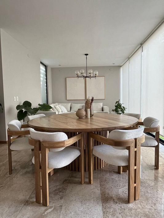 Comedor 8 personas y 8 sillas Florencia