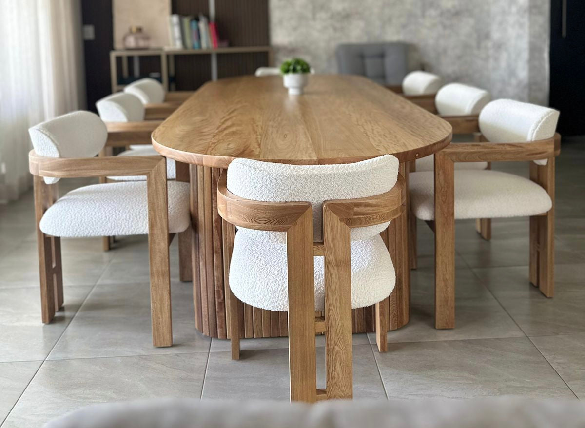 Comedor 8 personas y 8 sillas Florencia